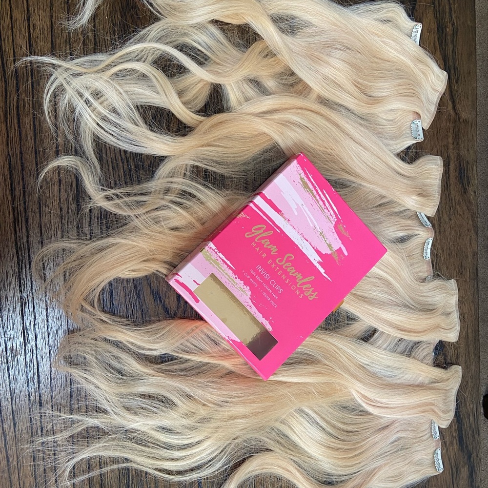 Glam Seamless Clip In Hair Extensions